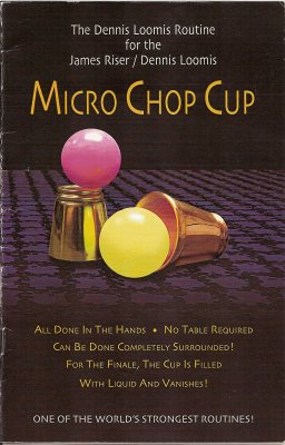 Loomis Micro
              Chop Cup