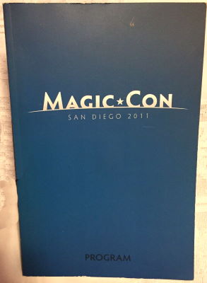 Magic Con San Diego 2011 Program