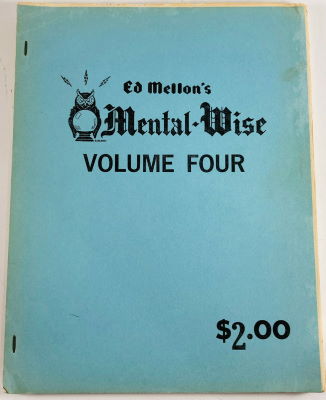 Ed
              Mellon: Mental-Wise Volume 4