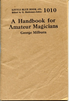 A Handbook for
              Amateur Magicians
