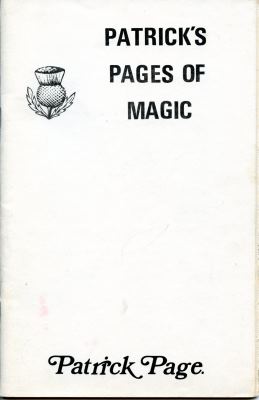 Patrick's Pages of
              Magic