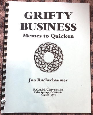 Jon Racherbaumer: Grifty Business