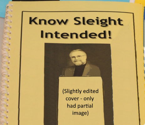 John Rogers: Know Sleight Intended