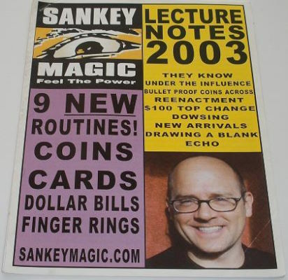 Jay Sankey: Lecture Notes 2003