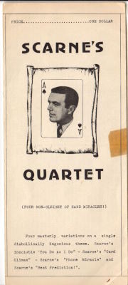 John
              Scarne: Quartet