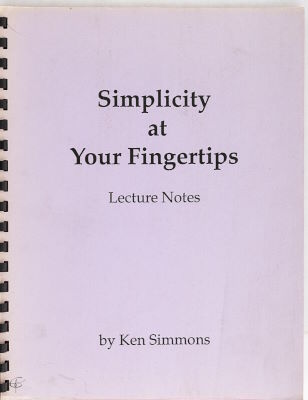 Ken Simmons: Simplicity At Your Fingertips