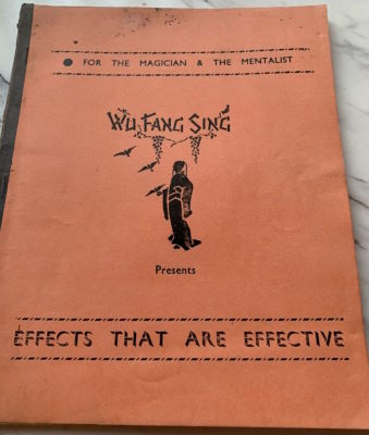 Wu Fang Sing: Effects That Are Effective