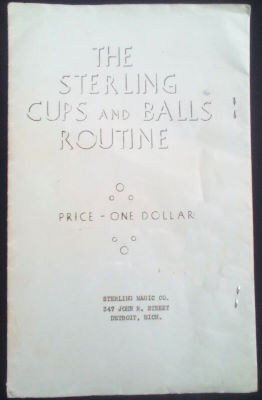 Harold Sterling: Sterling Cups and Balls Routine