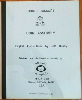 Shigeo Takagi's Coin Assembly