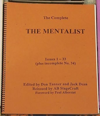 Don Tanner, Jack Dean: The Complete Mentalist