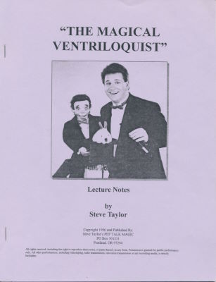 Steve Taylor: The Magical Ventriloquist