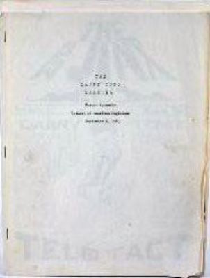 Danny Tong Lecture SAM 1963