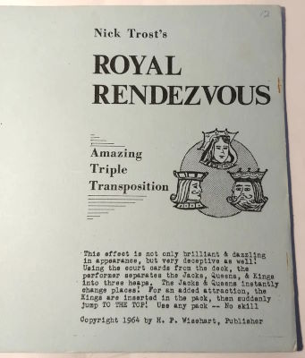 Nick Trost: Royal Rendezvous