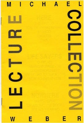 Michael Weber: Lecture Collection