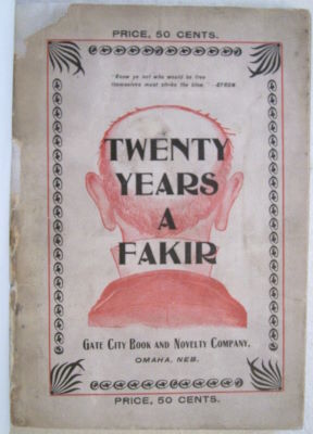 S. James Weldon: 20 Years a Fakir