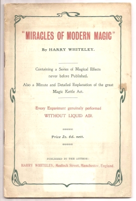 Miracles of Modern
              Magic