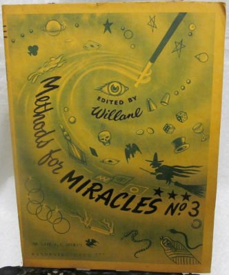 Willane's Methods for Miracles No. 3 Edward G.
              Brown's Wandering Card
