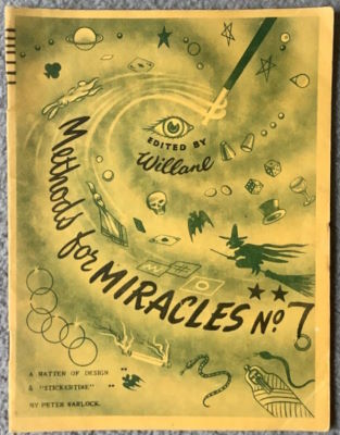 Willane & Warlock; Methods for Miracles No. 7 A
              Matter of Design; Stickertime
