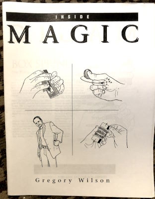 Gregory Wilson: Inside Magic
