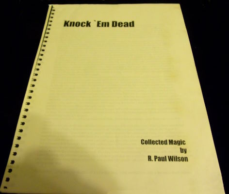 R. Paul Wilson: Knock 'Em Dead