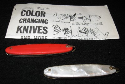 Jose De La Torre Color Changing Knives