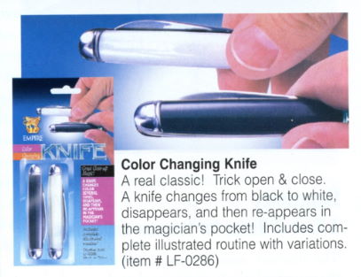 Loftus Magic
              Color Changing Knives