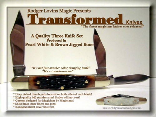 Rodger Lovins Transformed Knives