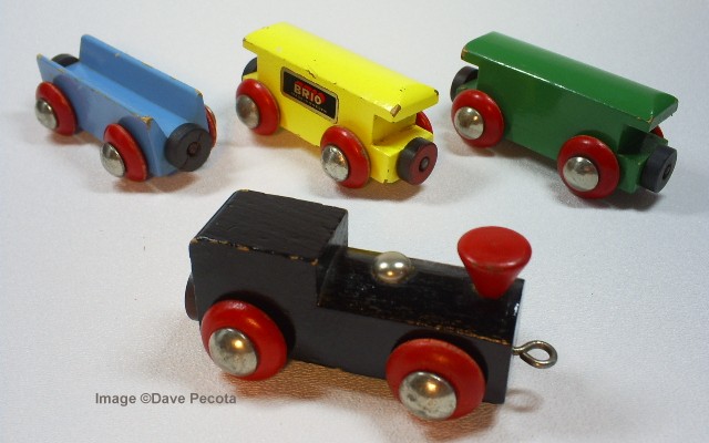 brio early magnet trains